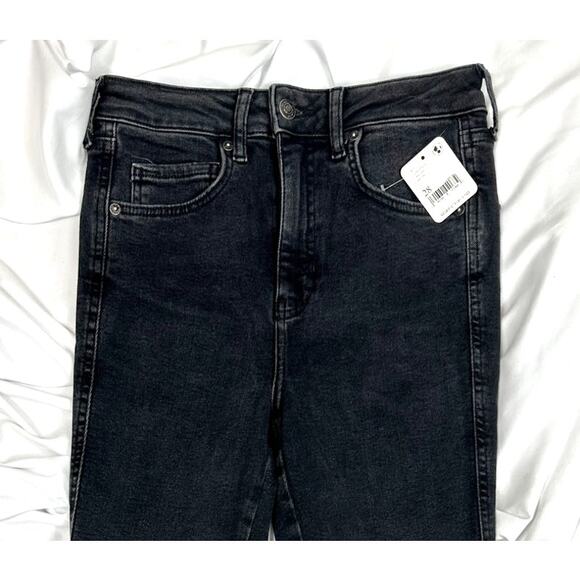 Free People High Rise Jeggings Black size 28 - Picture 7 of 13